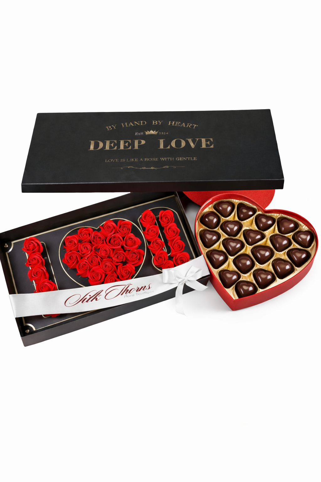 I LOVE YOU BOX & chocolate