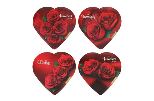 Heart shaped chocolate box